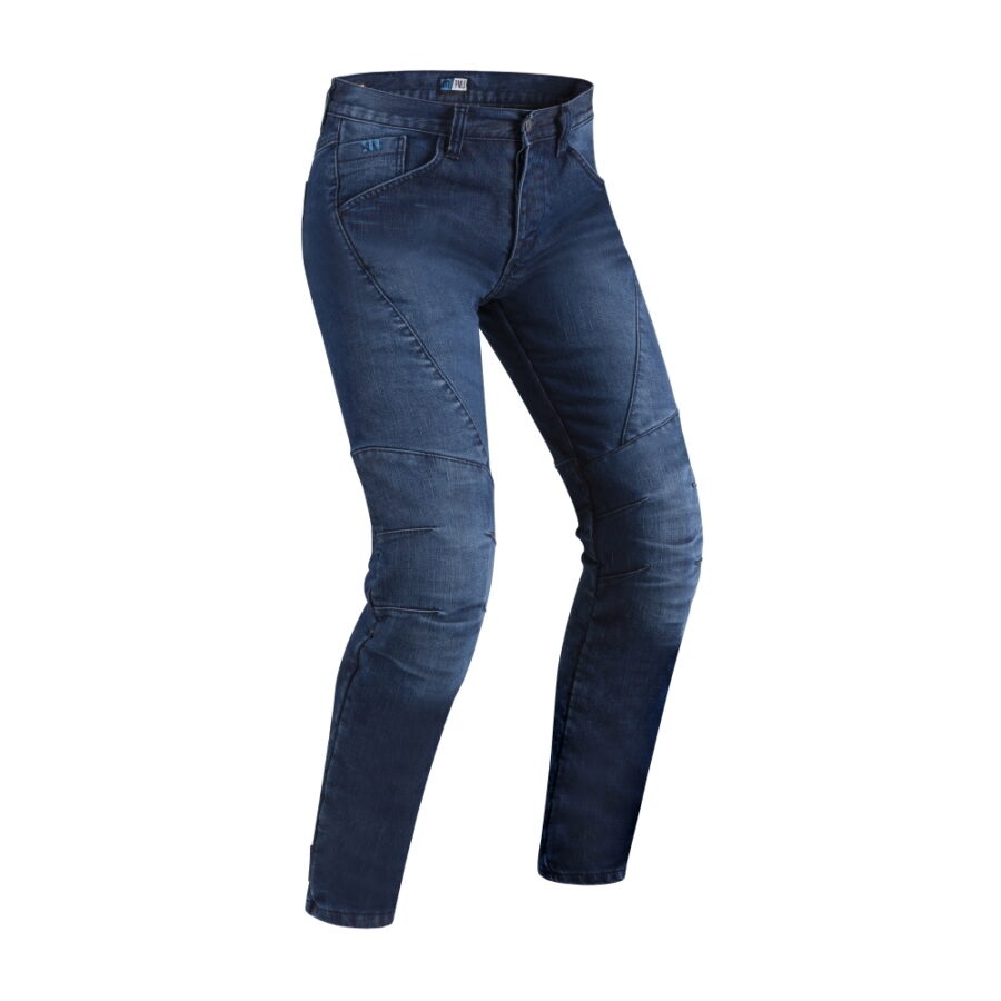 Pánské moto jeansy PMJ Titanium CE  modrá  30