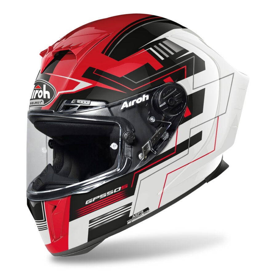 Moto přilba Airoh GP 550S Challenge lesklá červená  XS (53-54)